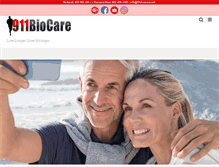 Tablet Screenshot of 911biocare.com
